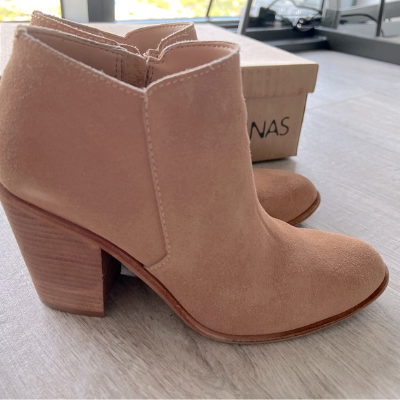 KAANAS Brown Suede Ankle Boots w/ Zip |  US 8 - Picture 2 of 9
